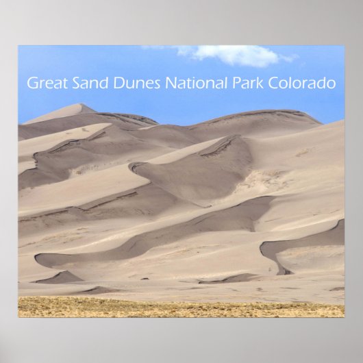 Great Sand Dunes National Park Poster (Vorne)