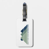 Great Sand Dunes Nationalpark Berg Sonne Gepäckanhänger (Rückseite vertikal)