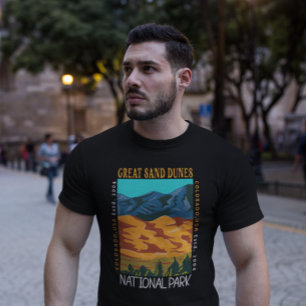 Great Sand Dunes Nationalpark Colorado gestört T-Shirt