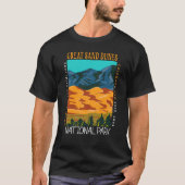 Great Sand Dunes Nationalpark Colorado gestört T-Shirt (Vorderseite)