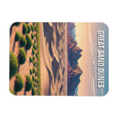 Great Sand Dunes Nationalpark Colorado Magnet (Horizontal)