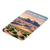 Great Sand Dunes Nationalpark Colorado Magnet (Linke Seite)