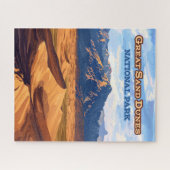 Great Sand Dunes Nationalpark Colorado Puzzle (Horizontal)