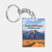 Great Sand Dunes Nationalpark Colorado Schlüsselanhänger (Vorderseite links)