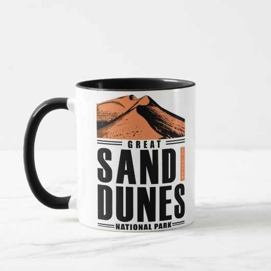 Great Sand Dunes Nationalpark Colorado Tasse (Links)