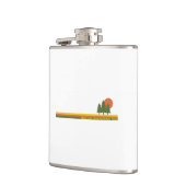 Great Sand Dunes Nationalpark Pine Trees Sun Flachmann (Links)