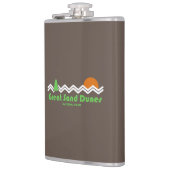 Great Sand Dunes Nationalpark Retro Flachmann (Links)
