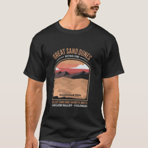 Great Sand Dunes Nationalpark USA Vintag T-Shirt