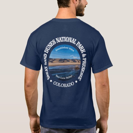 Great Sand Dunes NP2 T-Shirt (Rückseite)
