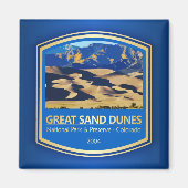 Great Sand Dunes NP (PF1) Magnet (Vorne)