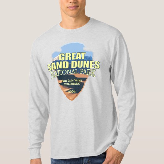 Great Sand Dunes NP (Pfeilspitzen) T-Shirt (Vorderseite)