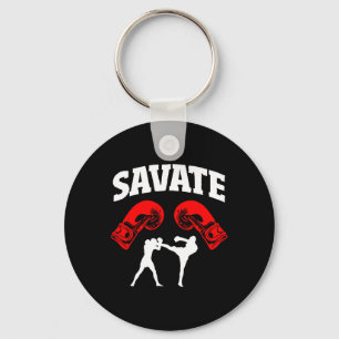 Great Savary Boxing Design Kick Mixed Martial Arts Schlüsselanhänger