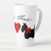 "Great Scott!", schottisches Herz für Terrier/rote Milchtasse (Rechte Ecke)