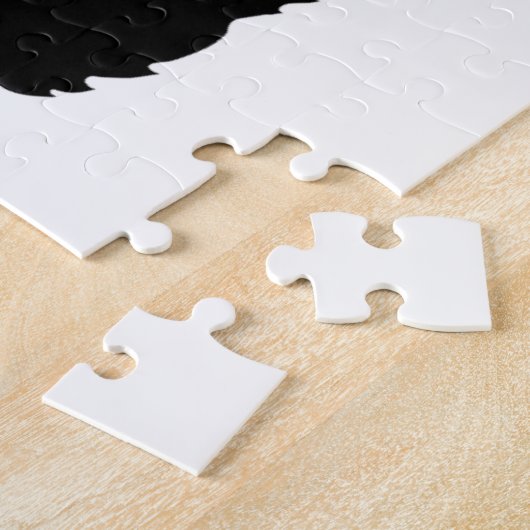 "Great Scott!", Scottish Terrier Hund/Red Herz Puzzle (Seite)