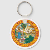 Great Seal Of Florida Schlüsselanhänger (Rückseite)