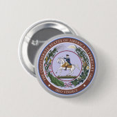 GREAT SEAL of the CONFEDERACY Button (Vorne & Hinten)