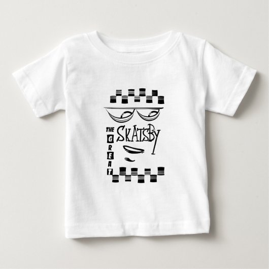 Great Skatsby - Kinder Baby T-shirt (Vorderseite)