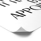 Great Skin Doesn't Happen By Chance Quot Poster (Ecke)