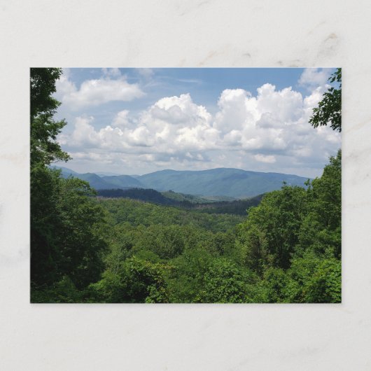 Great Smokey Mountains National Park in Gatlinburg Postkarte (Vorderseite)