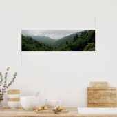 Great Smokey Mountains Nationalpark Panorama 2 Poster (Küche)