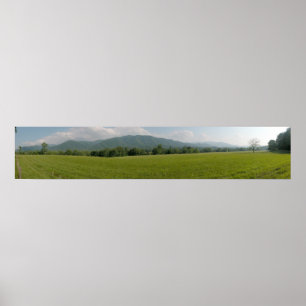 Great Smokey Mountains Nationalpark Panorama 3 Poster