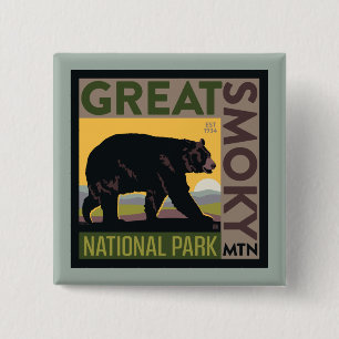 Great Smoky Mountain National Park  Bear Button