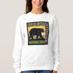 Great Smoky Mountain National Park  Bear Sweatshirt