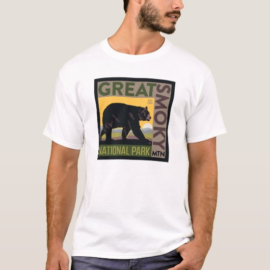 Great Smoky Mountain National Park| Bear T-Shirt (Vorderseite)