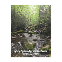 Great Smoky Mountain Nationalpark Postcard