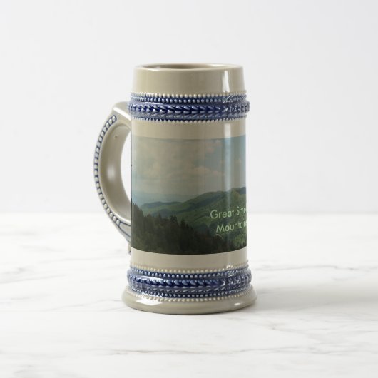 Great Smoky Mountains Bierglas (Vorderseite Links)