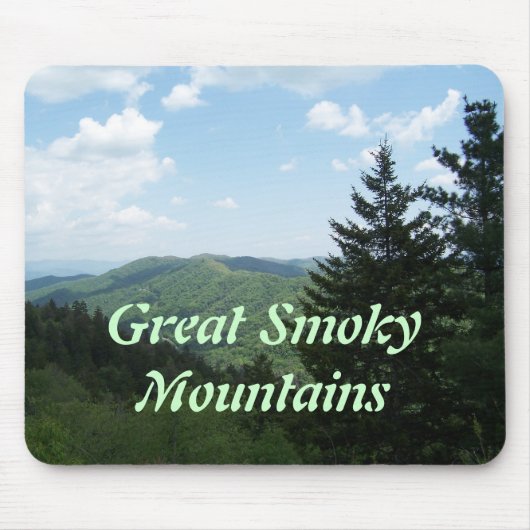 Great Smoky Mountains Mousepad (Vorne)