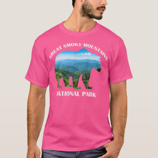 Great Smoky Mountains National Park Bären Camping T-Shirt