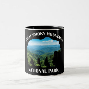 Great Smoky Mountains National Park Bären Camping Zweifarbige Tasse