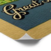 Great Smoky Mountains National Park Bären Poster (Ecke)