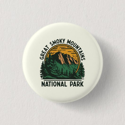Great Smoky Mountains National Park Button (Vorderseite)