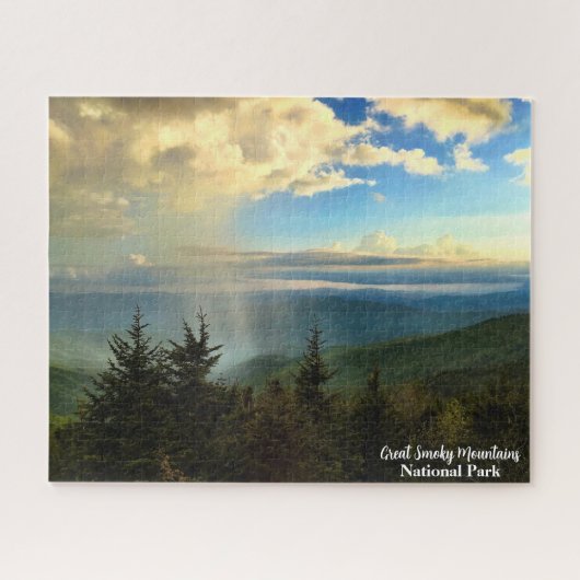 Great Smoky Mountains National Park Clingmans Dome Puzzle (Horizontal)