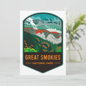 Great Smoky Mountains National Park Feiertagskarte (Stehend Vorderseite)