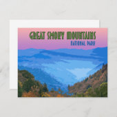 Great Smoky Mountains National Park Flat Card (Vorne/Hinten)