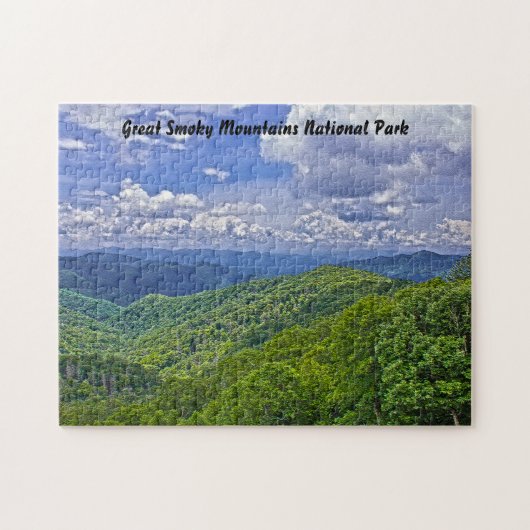 Great Smoky Mountains National Park Foto Puzzle (Horizontal)