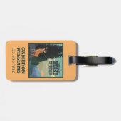 Great Smoky Mountains National Park Gepäckanhänger (Rückseite horizontal)