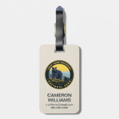 Great Smoky Mountains National Park Gepäckanhänger (Rückseite vertikal)