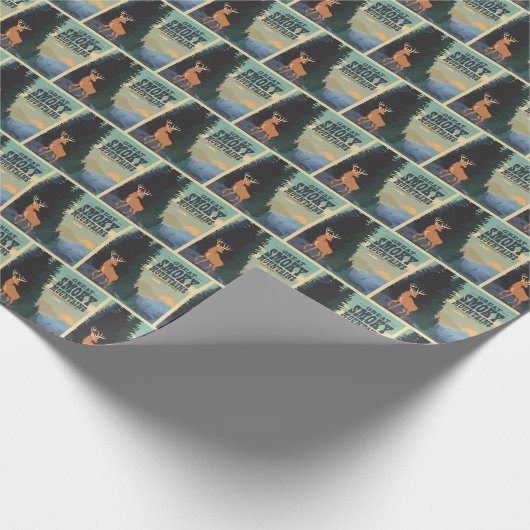 Great Smoky Mountains National Park Geschenkpapier (Ecke)