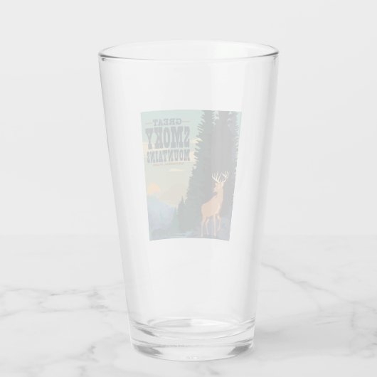 Great Smoky Mountains National Park Glas (Rückseite)