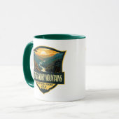 Great Smoky Mountains National Park Illustration Tasse (Vorderseite Links)