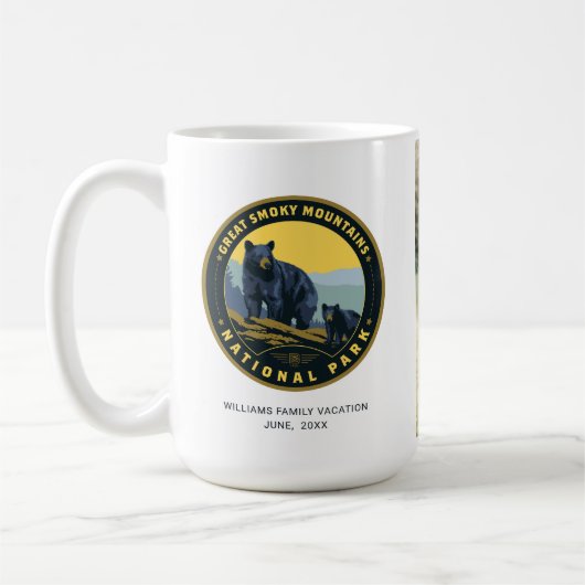 Great Smoky Mountains National Park Kaffeetasse (Links)