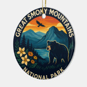 Great Smoky Mountains National Park Keramik Ornament (Links)