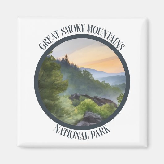 Great Smoky Mountains National Park Magnet (Vorne)