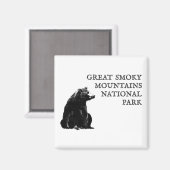 Great Smoky Mountains National Park Magnet (Vorderseite/Rückseite)