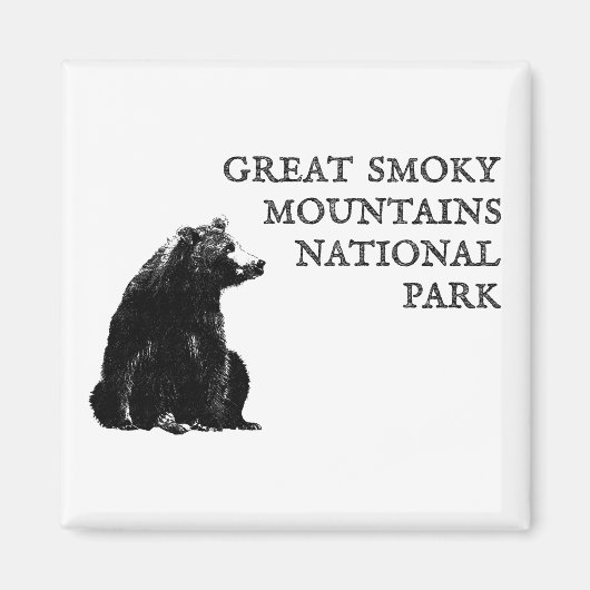 Great Smoky Mountains National Park Magnet (Vorne)