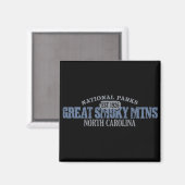 Great Smoky Mountains National Park Magnet (Vorderseite/Rückseite)